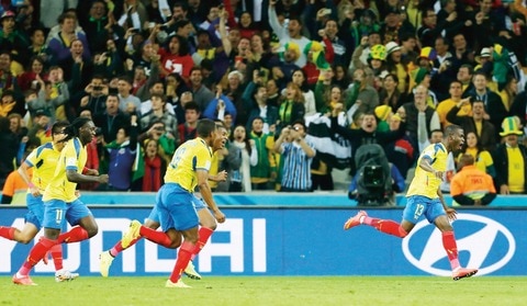 Victoria que revive a Ecuador