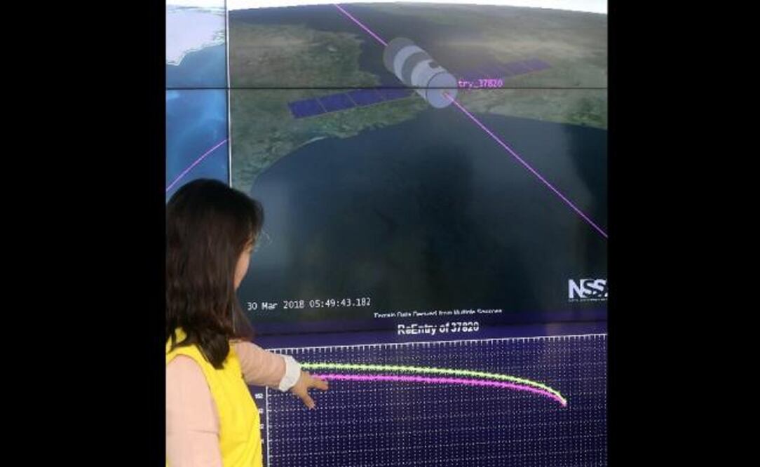 La zona donde podría producirse la reentrada del Tiangong-1 es una amplísima franja del planeta que incluye toda África. (FOTO: EFE)