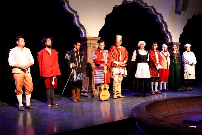 Teatro clásico español, a escena