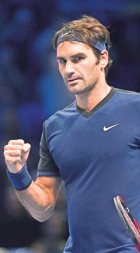 Federer corta la racha de Djokovic