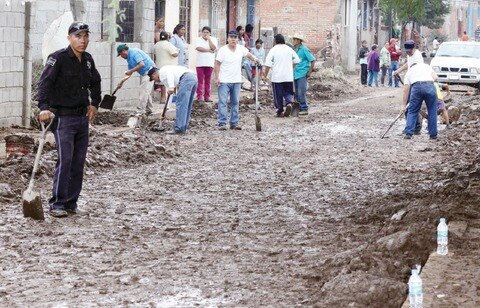 Inusual tromba azota a SJR