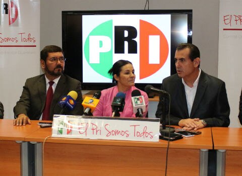 Designan a presidenta interina del PRI