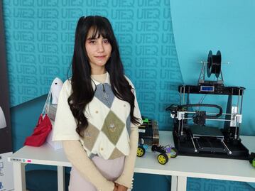 Joven queretana fue a Japón para diseñar contenido digital usando inteligencia artificial