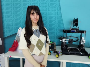 Joven queretana fue a Japón para diseñar contenido digital usando inteligencia artificial