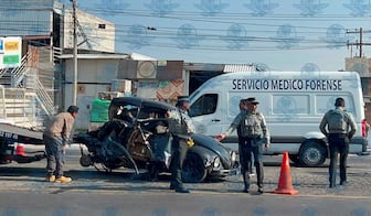 Mujer muere y un hombre resulta lesionado tras choque en la carretera libre a Celaya