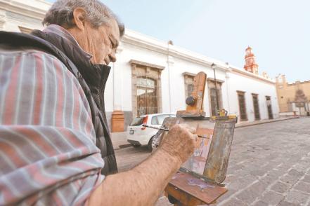 Salvador Pérez, un pintor trotamundos