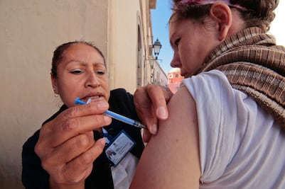 Se aplicó vacuna contra influenza a 505,109 personas