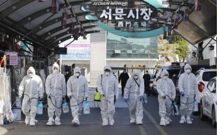 Declaran alerta máxima en Corea del Sur por aumento de casos de coronavirus
