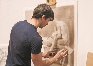 Barrère continuará con sus sesiones de pintura en vivo