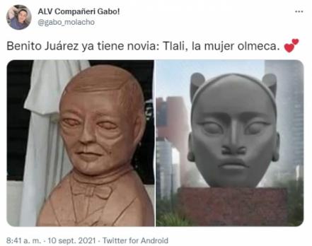 ¿De Wakanda o alienígena?: Critican la escultura "Tlali" con memes