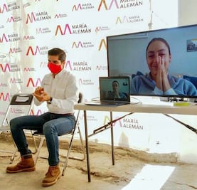 María Alemán, con precampaña digital 