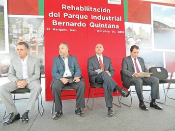 Parques industriales 95% de producción