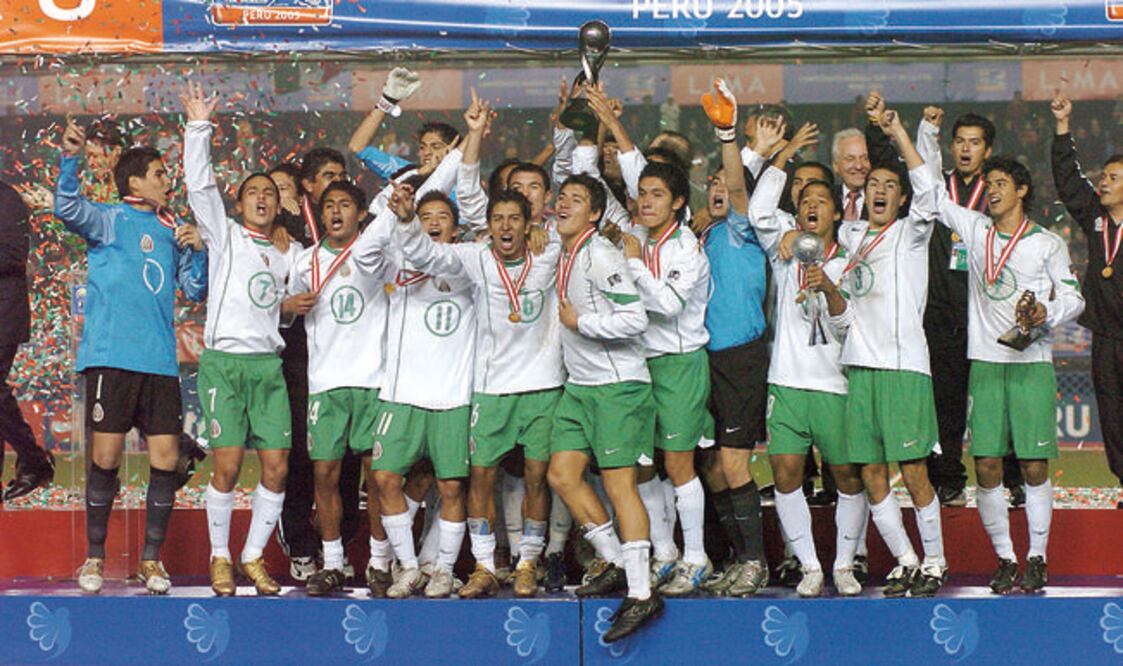 Se le llamó la generación de oro, aunque con el paso de los años muchos de ellos se estancaron futbolísticamente. (ARCHIVO EL UNIVERSAL)