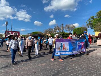 Marchan contra el matrimonio igualitario en Querétaro