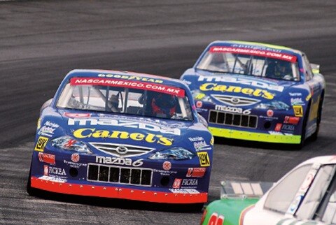 Cierre de alarido en la Serie Nascar