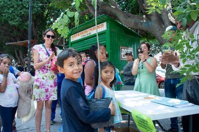 #Crónica| Regalan conciencia ambiental durante Día del Niño