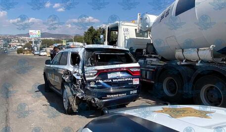 Persecución policial en Querétaro termina con detenidos