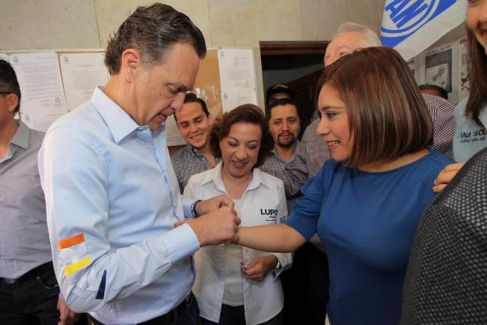 Mauricio Kuri dijo que la continuidad se podrá con León Enrique Bolaño, quien busca la reelección como presidente municipal de Cadereyta (OBTURE PRESS)