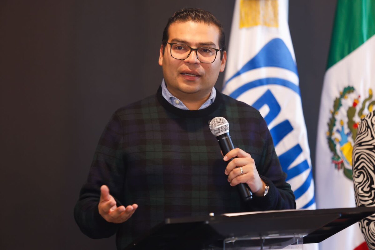  Martín Arango, celebró la confirmación de la llegada de Amazon a Querétaro. FOTO: ARCHIVO EL UNIVERSAL