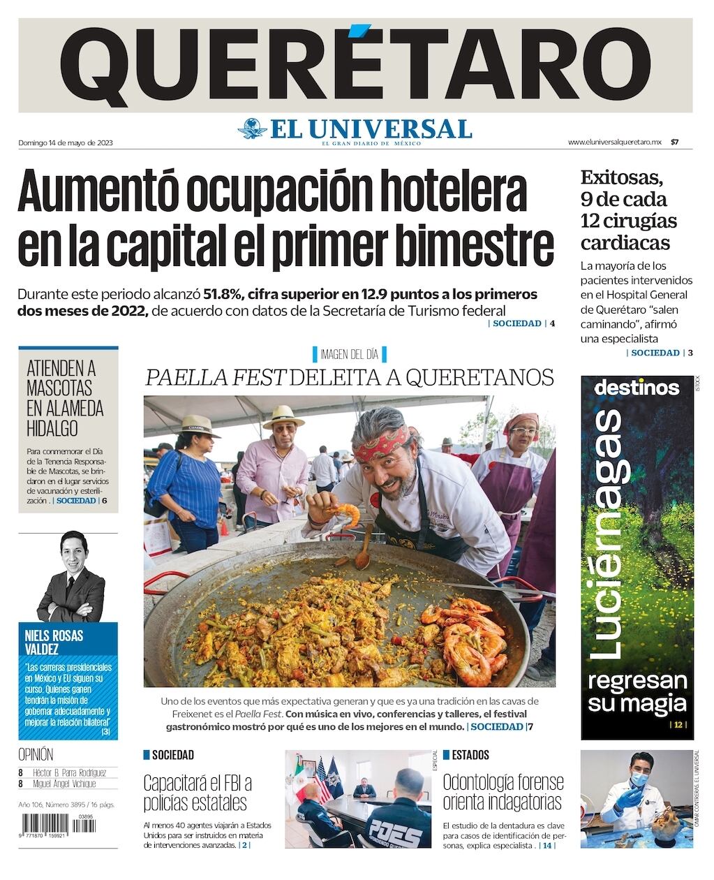 Portada 14 de mayo de 2023