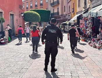 Tras casos de inseguridad, incrementan policías en el Centro Histórico 