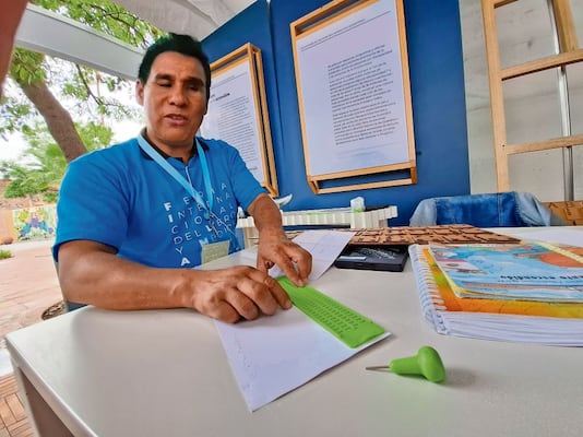 Reynaldo Lugo impartirá un taller de Braille en el CEART