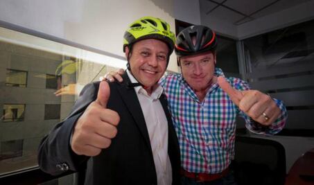 Impulsa Braulio Guerra donación de bicicletas