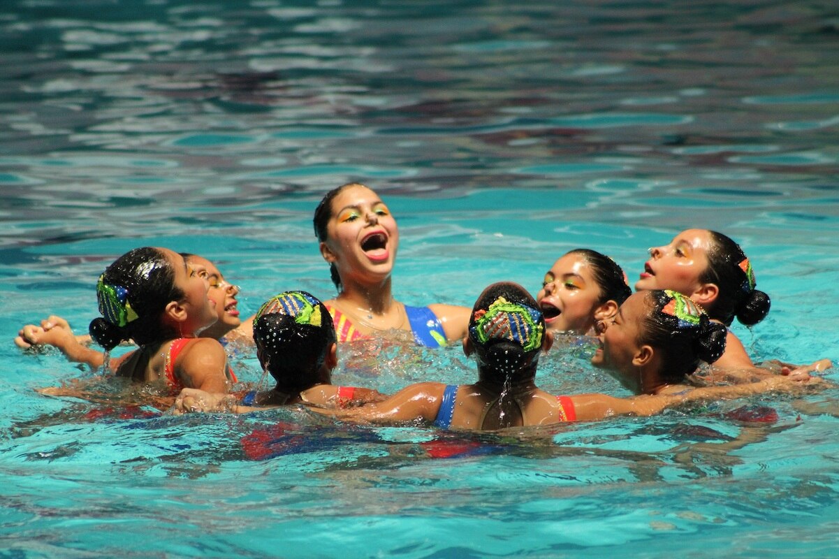 Queretanas ganan cuatro medallas en natación artística, en los Nacionales CONADE