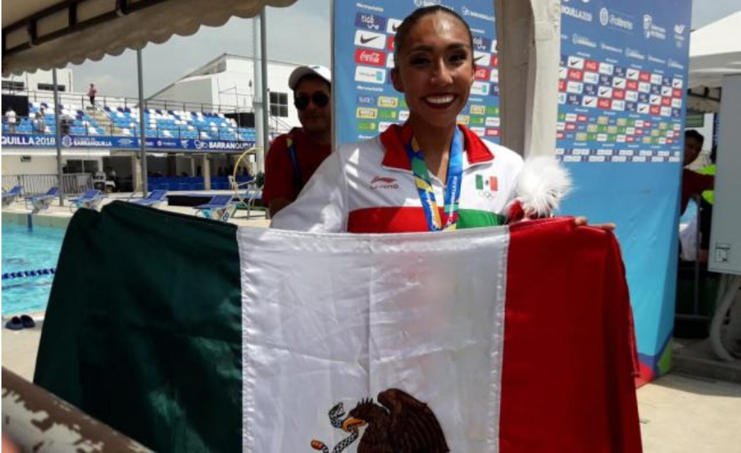 Joana Jiménez consigue la medalla número 200 para México