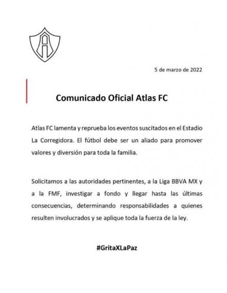 Sociedad queretana condena la violencia ocurrida en el estadio Corregidora 