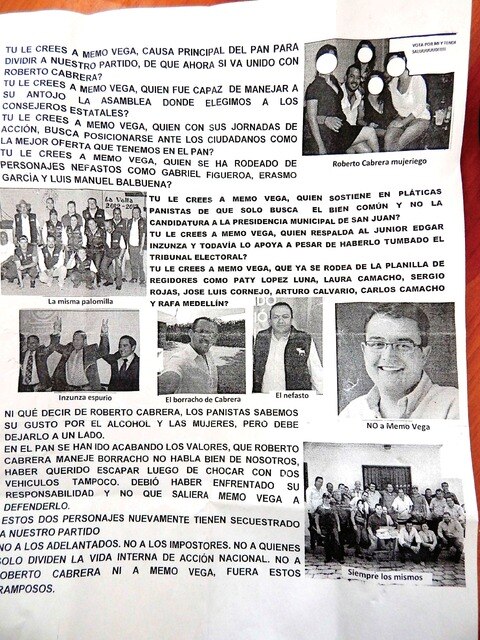 Desacreditan a panistas en SJR