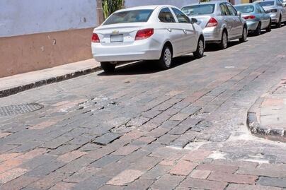 Repararán hundimientos en el Centro Histórico de Querétaro