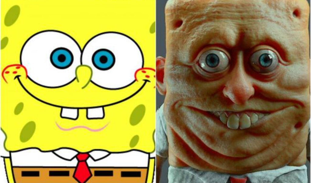 Así se vería Bob Esponja si fuera real