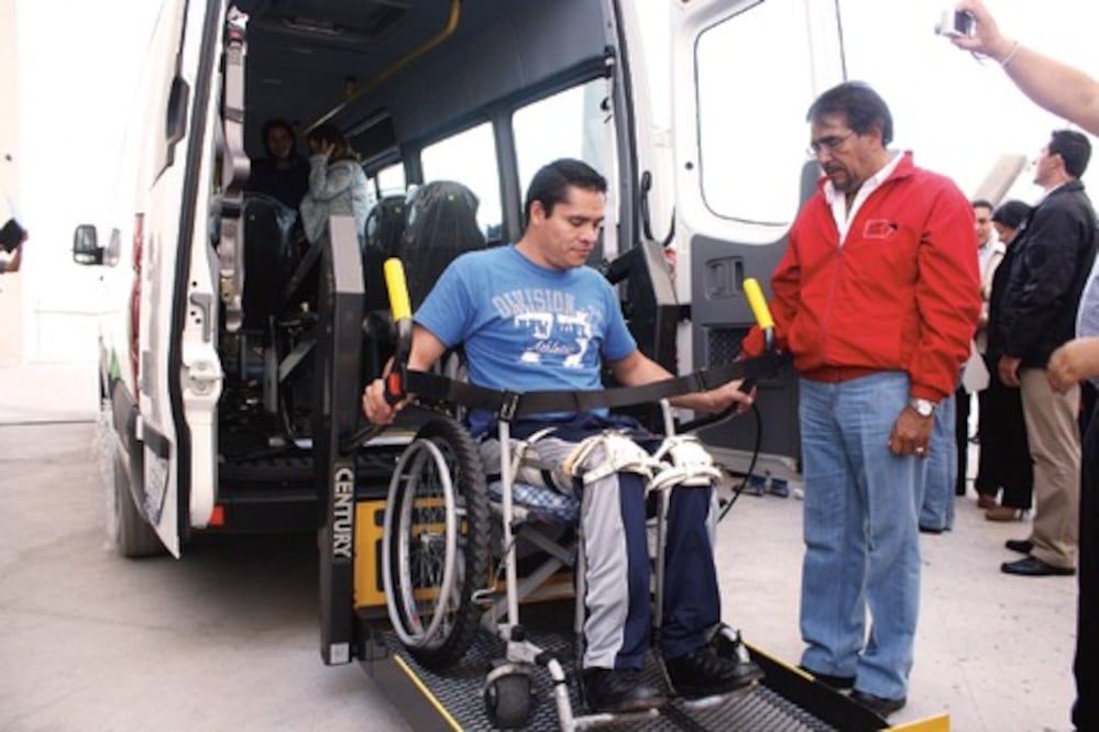Transporte especial para discapacitados  