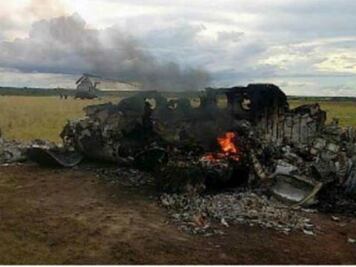 Avión derribado compete a federación