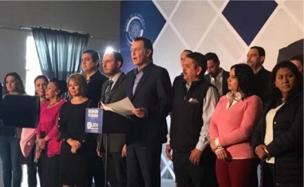 Ratifican a Mauricio Kuri como coordinador del PAN en el Senado