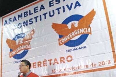 Niegan registro a Convergencia Ciudadana