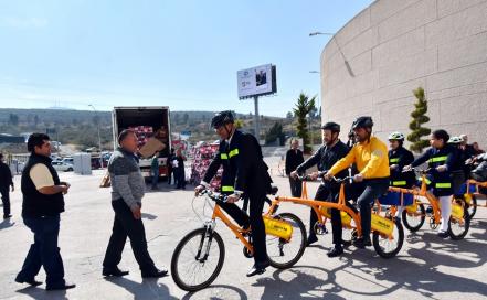Niños podrán ir a la escuela a bordo de “biciorugas”