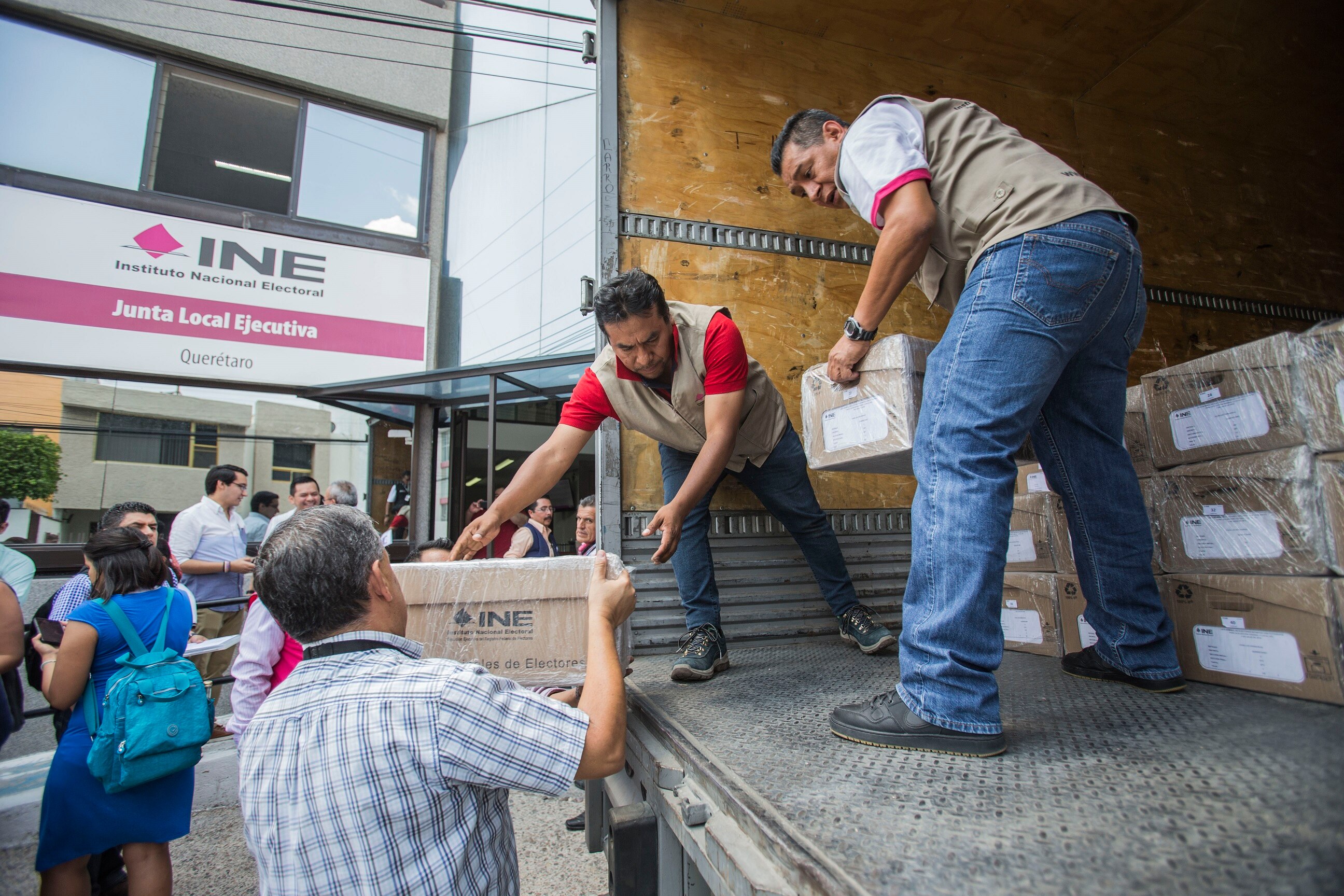 Llegan a Querétaro las listas nominales