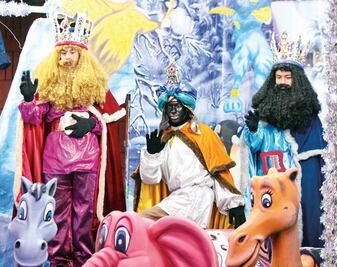 Los Reyes Magos visitaron la ciudad