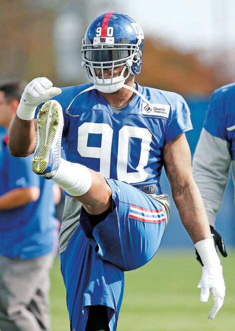 Pierre-Paul podría volver vs. Buccaneers