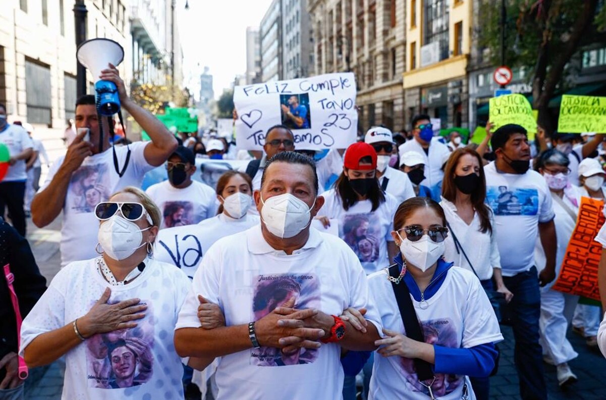 Inicia marcha por Octavio Ocaña