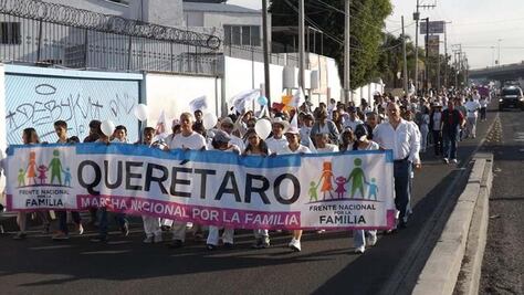 Marcharán a favor de la familia tradicional