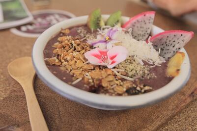 Delicias con todo el poder del acaí