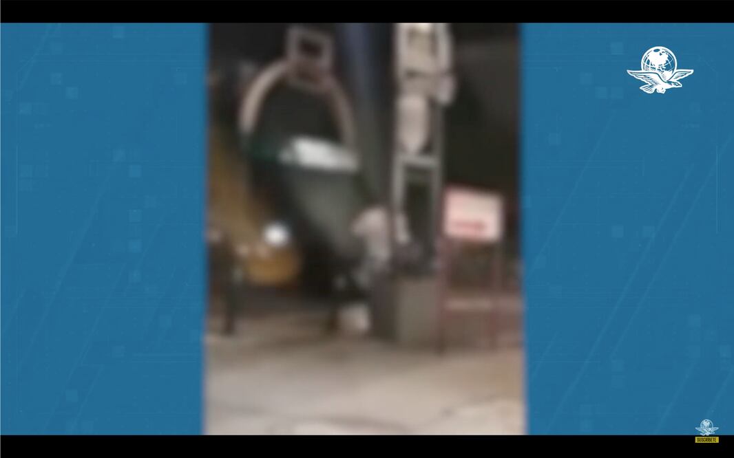 Video. Captan a hombre golpeando a mujer en la alcaldía Cuauhtémoc, en CDMX