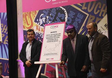 Nombran a la lucha libre como Patrimonio Cultural Intangible de la CDMX