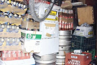 Venta ilegal de alcohol en SJR