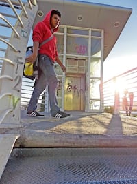 Olvidado, puente para discapacitados