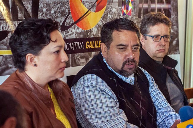 Lázaro Sánchez Tapia, diputado del sol azteca, señaló que se realizará una campaña para invitar a la ciudadanía a que trámite su amparo. (RICARDO LUGO. EL UNIVERSAL)