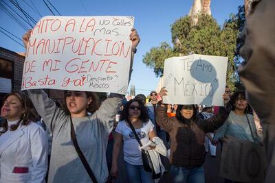 Participan más de mil personas en protesta